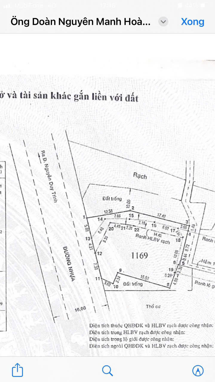 ĐẤT 100% Thổ cư 450M2, KCD NAM KHANG, Nguyễn Duy Trinh Q,2: Giá 26 tỉ (57,7 triêu/M2)
